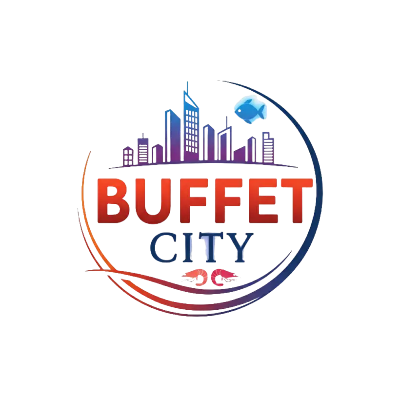 Restaurant logo featuring the city motif from the store name as its emblem